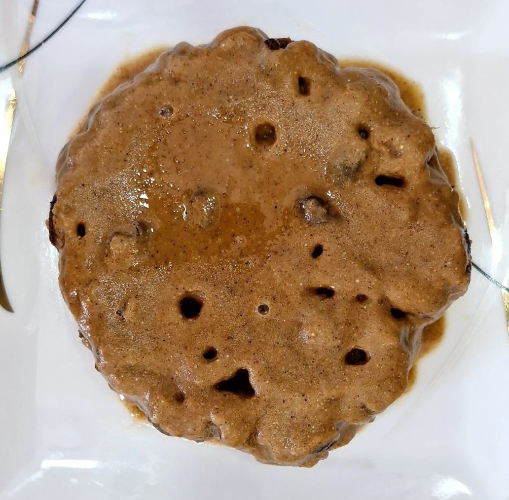 Ranginak Recipe Before Decoration Ranginak with toasted wheat flour mixture spread over stuffed dates