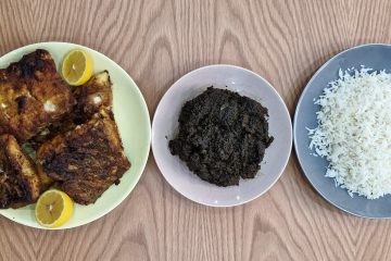 Fried Fish With Tamarind Herb Sauce Recipe