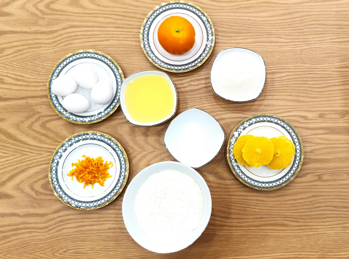 ingredients orange cake