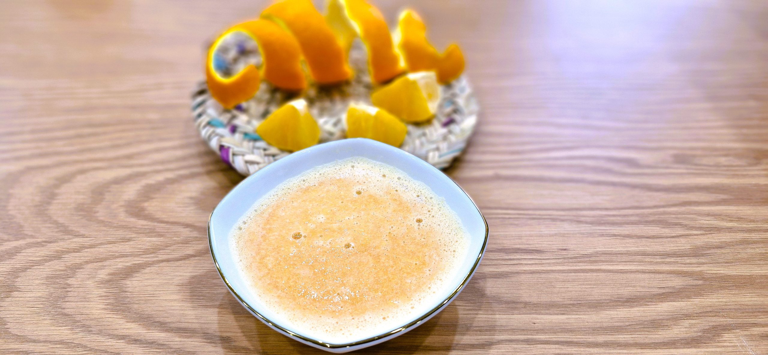 Orange juice and pulp cake recipe