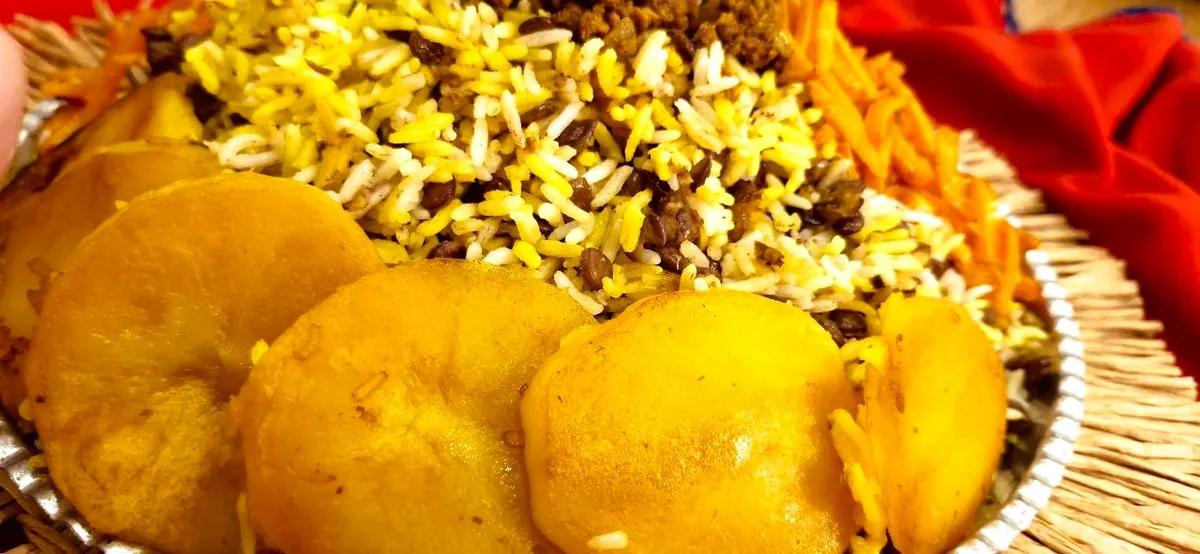 Adas Polo with crispy potato tahdig – cooking tips